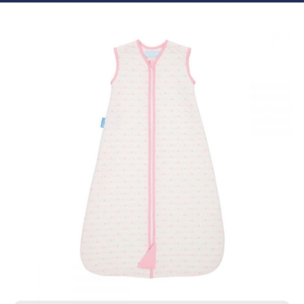 Grobag-Pink and White Baby Sleep Sack-18-36 Months